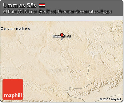 Satellite 3D Map of Umm As Sās
