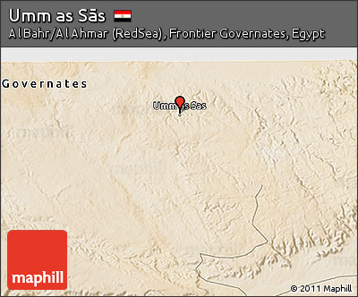 Satellite 3D Map of Umm As Sās