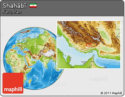 Physical Location Map of Shahābī