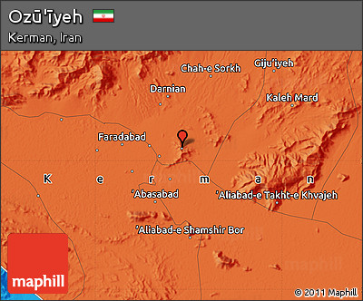 Political Map of Ozū'īyeh