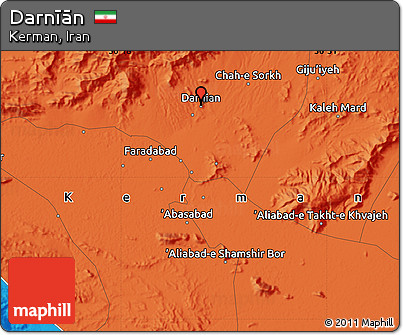 Political Map of Darnīān