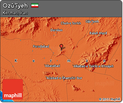 Political Map of Ozū'īyeh