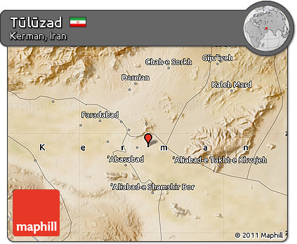 Satellite Map of Tūlūzad
