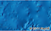 Shaded Relief Map of the area around 28° 18' 5" N, 61° 7' 30" W
