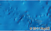 Shaded Relief Map of the area around 28° 18' 5" N, 61° 58' 30" W