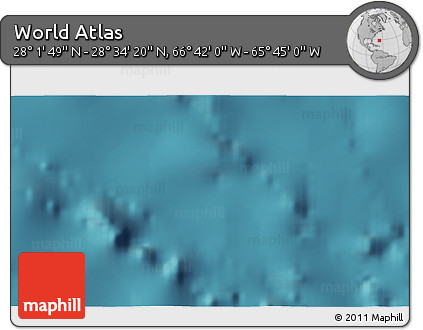 Satellite 3D Map of the Area around 28° 18' 5" N, 66° 13' 29" W