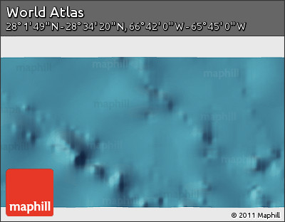 Satellite 3D Map of the Area around 28° 18' 5" N, 66° 13' 29" W