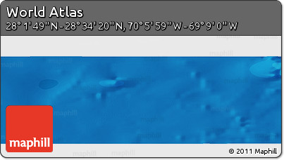 Political Panoramic Map of the Area around 28° 18' 5" N, 69° 37' 30" W