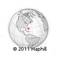 Outline Map of the Area around 28° 18' 5" N, 72° 10' 30" W, rectangular outline