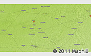 Physical 3D Map of the area around 28° 18' 5" N, 74° 1' 30" E