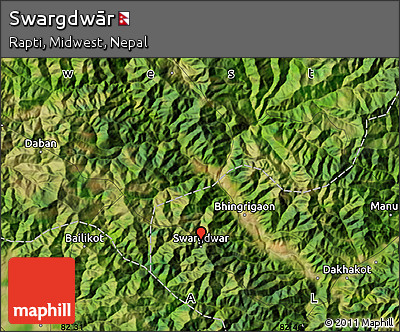 Satellite Map of Swargdwār