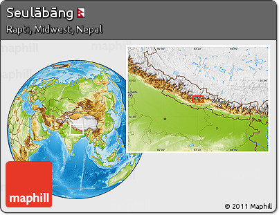 Physical Location Map of Seulābāng