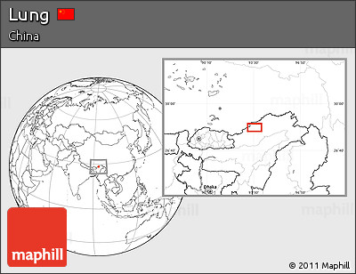 Blank Location Map of Lung