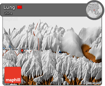Physical Panoramic Map of Lung