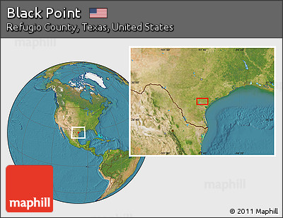 Satellite Location Map of Black Point