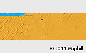 Political Panoramic Map of the area around 28° 47' 8" N, 0° 46' 30" W