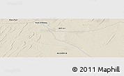 Shaded Relief Panoramic Map of the area around 28° 47' 8" N, 0° 46' 30" W