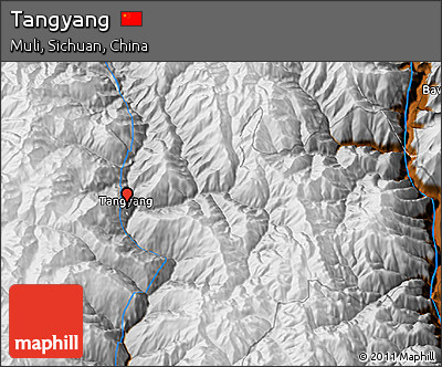 Physical 3D Map of Tangyang