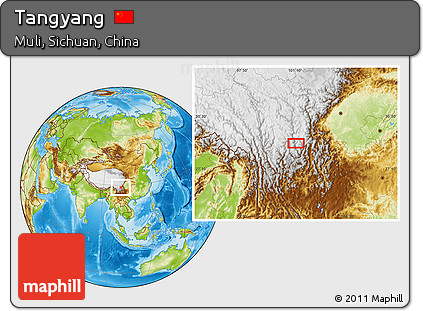 Physical Location Map of Tangyang