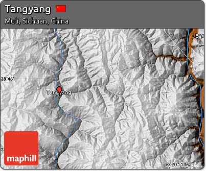 Physical Map of Tangyang
