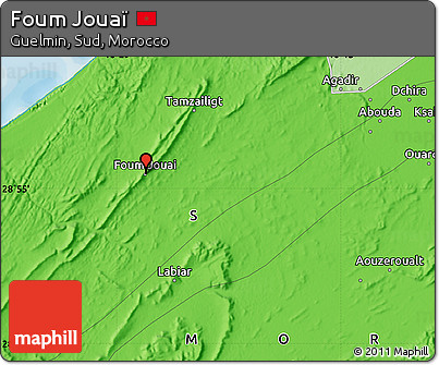 Political Map of Foum Jouaï