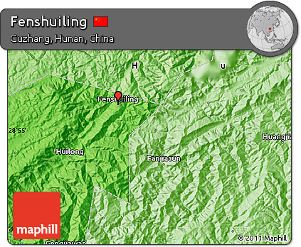Political Map of Fenshuiling