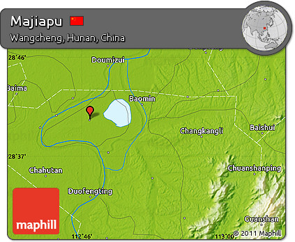 Physical Map of Majiapu