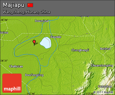 Physical Map of Majiapu