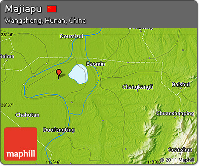 Physical Map of Majiapu