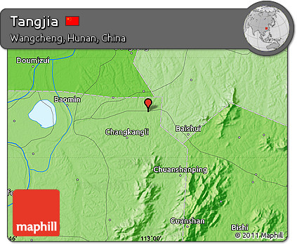 Political Map of Tangjia
