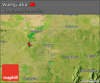 Satellite Map of Wangjiaba