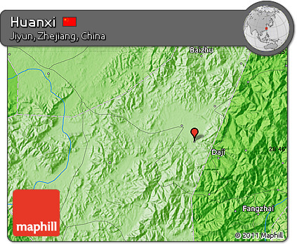 Political Map of Huanxi