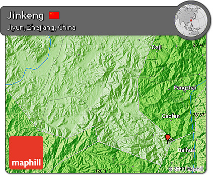 Political Map of Jinkeng