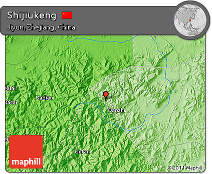 Political Map of Shijiukeng