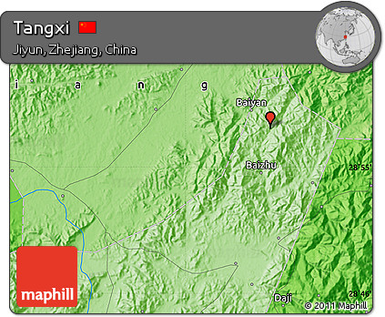 Political Map of Tangxi