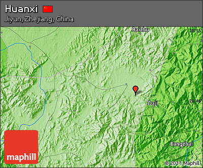 Political Map of Huanxi