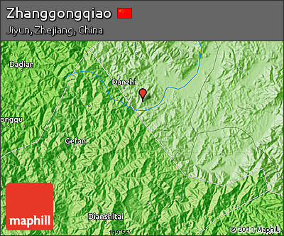 Political Map of Zhanggongqiao