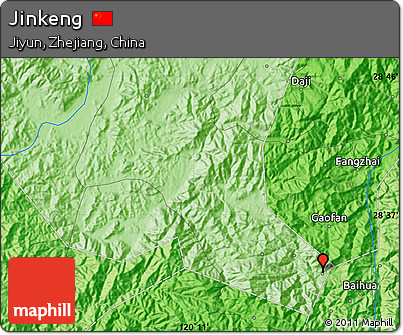 Political Map of Jinkeng
