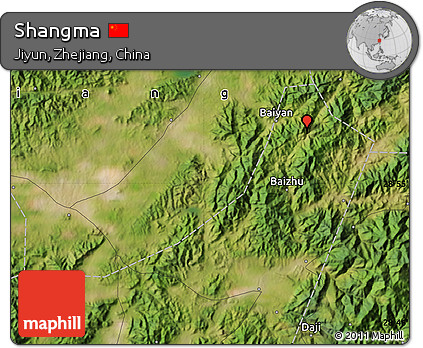 Satellite Map of Shangma