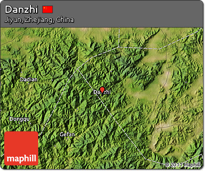 Satellite Map of Danzhi
