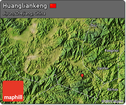 Satellite Map of Huangliankeng
