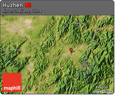 Satellite Map of Huzhen