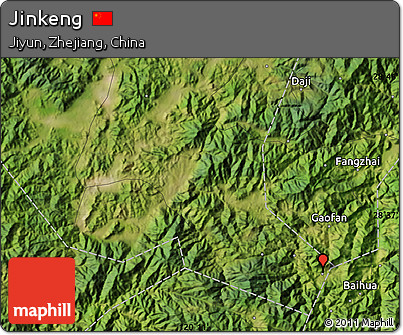 Satellite Map of Jinkeng