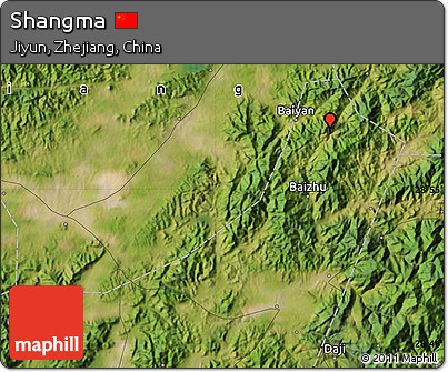 Satellite Map of Shangma