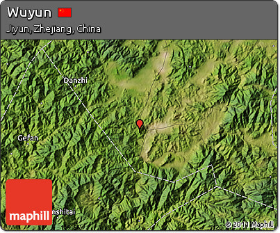 Satellite Map of Wuyun