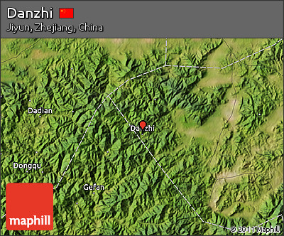 Satellite Map of Danzhi
