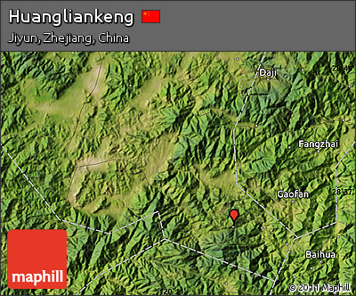 Satellite Map of Huangliankeng