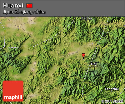 Satellite Map of Huanxi