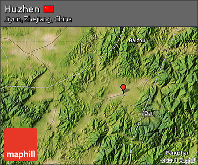 Satellite Map of Huzhen