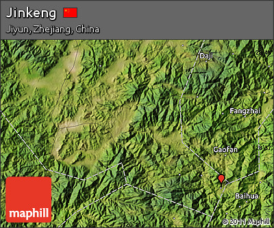 Satellite Map of Jinkeng